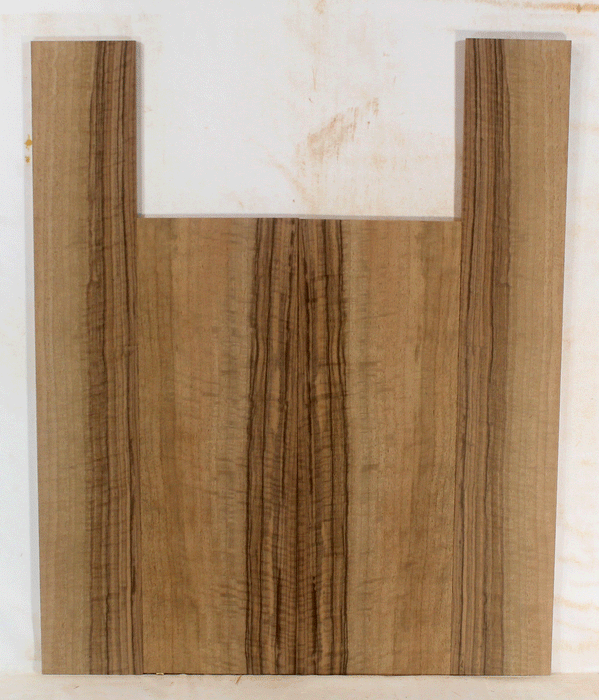 Claro Walnut Ukulele Back and Sides, Baritone Size, Orchard Recovery Eco-friendly, Great Color, Contrast, and Figure (LG63)