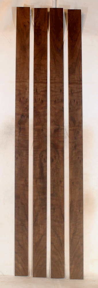 Claro Walnut Bow Veneer (SQ66)