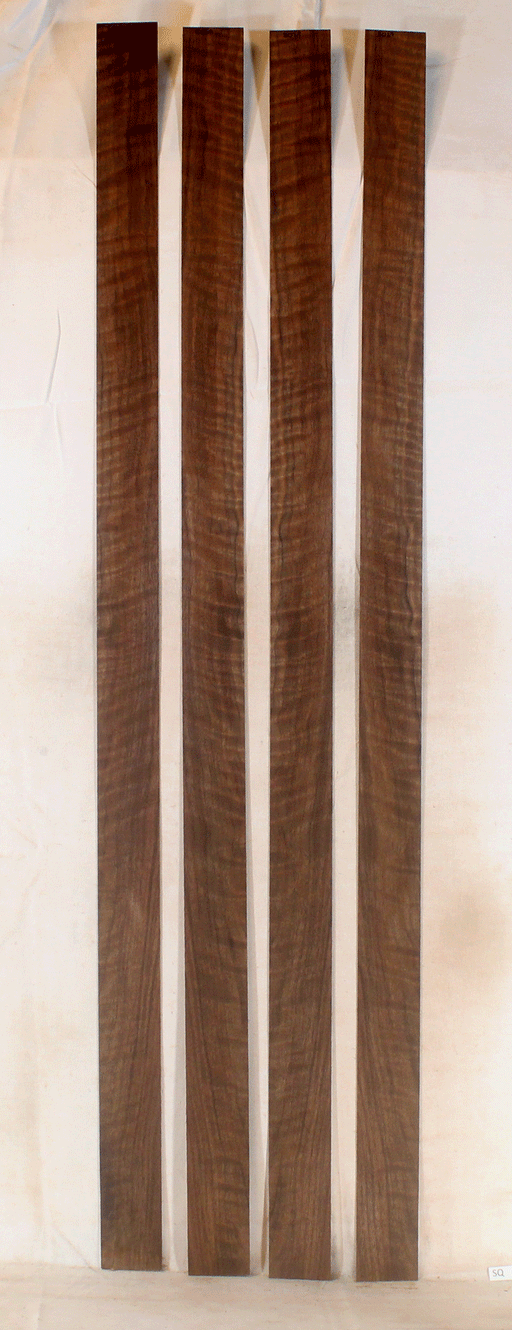 Claro Walnut Bow Veneers