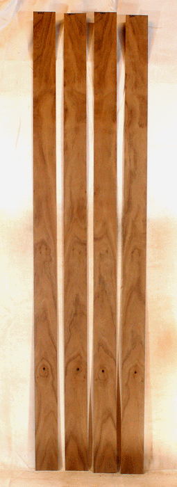 Claro Walnut Bow Veneer (SQ71)