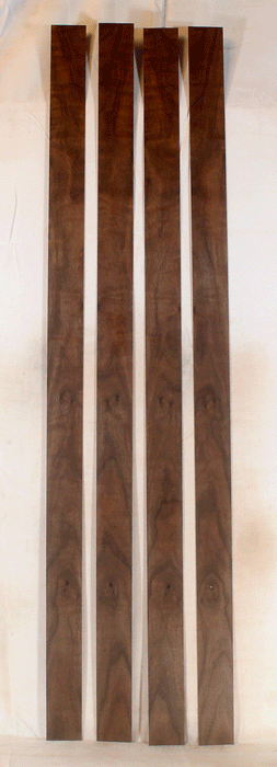 Claro Walnut Bow Veneer (SQ71)