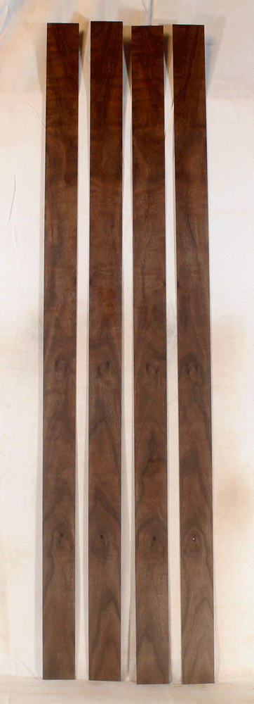 Claro Walnut Bow Veneer (SQ71)