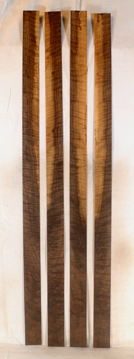 Walnut Bow Veneers