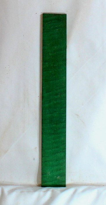 Maple Ukulele Green Stabilized Fingerboard, Reclaimed from the Southern Oregon Coast, Excellent Wear, Adds Color and Beauty, Eco-friendly (TD78)