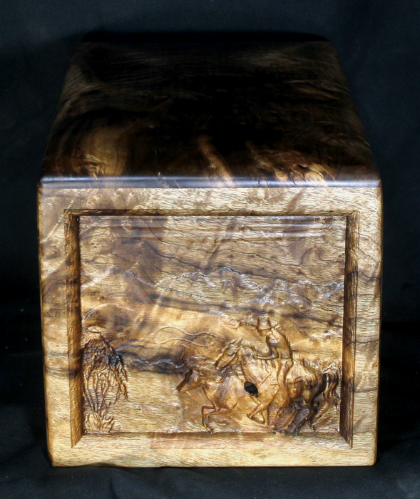 Myrtle Handmade Urn Western Theme (AA20)