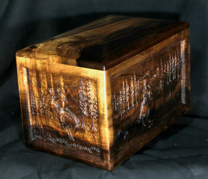 Myrtle Urn Western Theme Handmade (AA25)