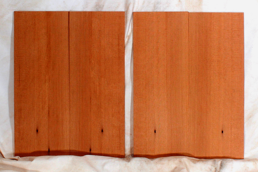 Redwood Ukulele Soundboards (DU66) Two Sets
