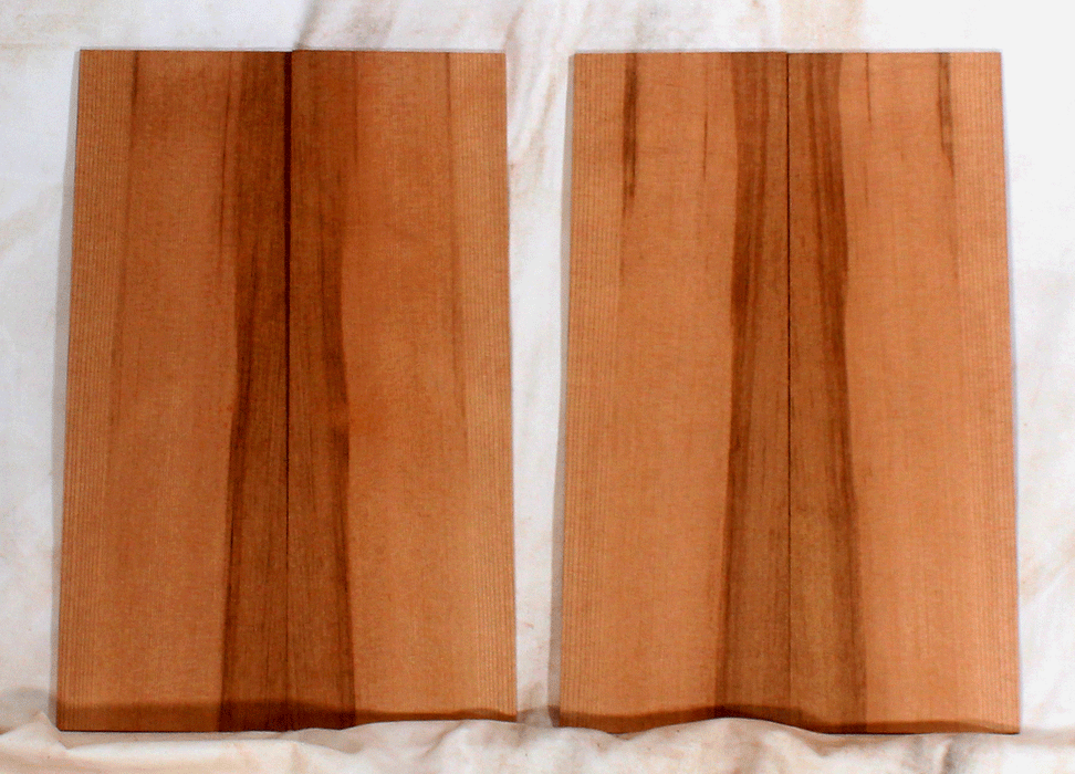 Redwood Ukulele Soundboards (DU67) Two Sets