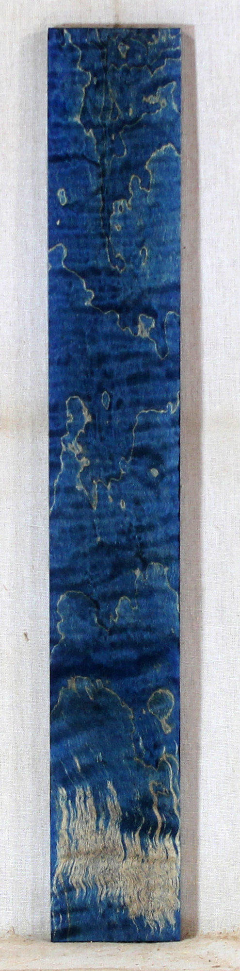 Maple Ukulele Blue Fingerboard Stabilized (EH58)
