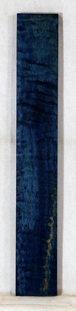 Maple Ukulele Blue Fingerboard Stabilized (EH59)