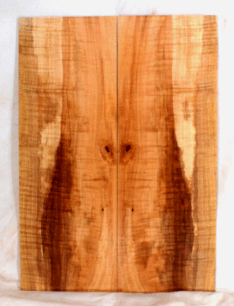 Body/chest Maple Maple Solid Body Guitar Drop Top (KB62) — Wood From the West