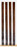 Walnut Bow Veneers (SI80)