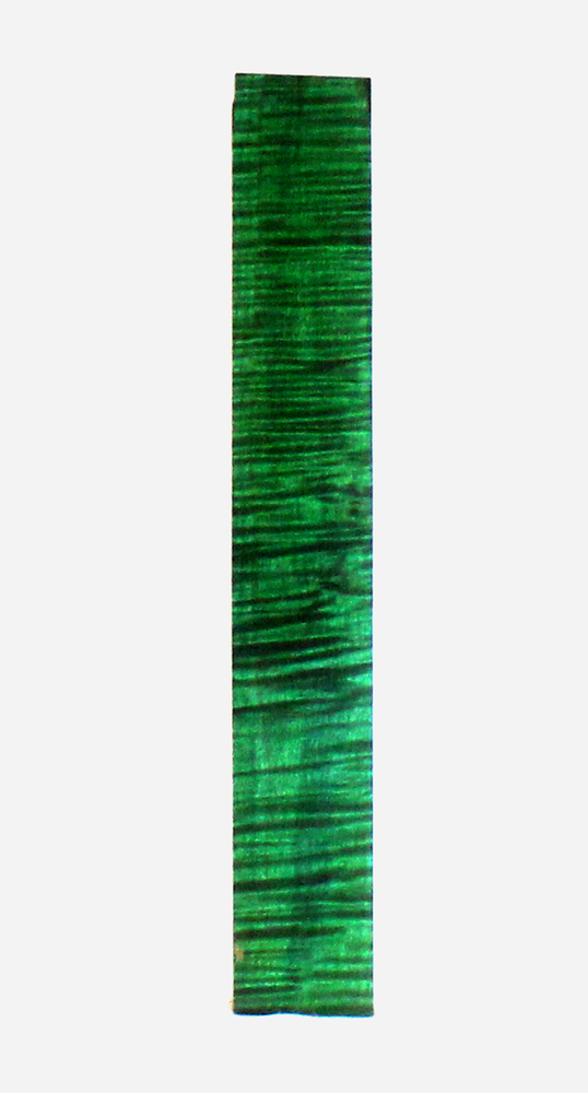 Green Stabilized Ukulele Fingerboard